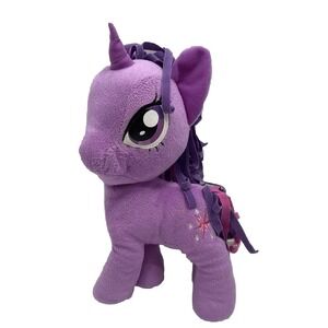 My Little Pony Plush Twilight Sparkle Exclusive 2012 Purple Unicorn Stuffed 11"